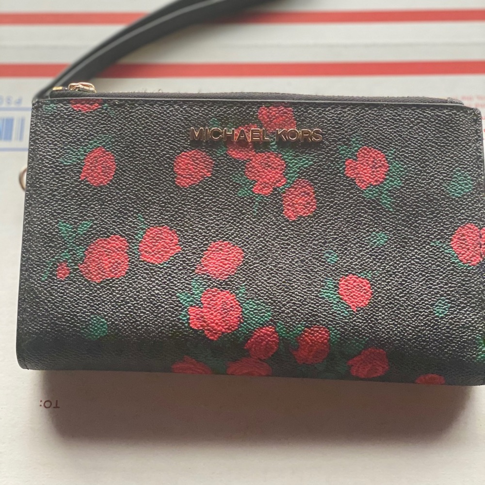 Michael Kors JST Large Double Zip Wristlet